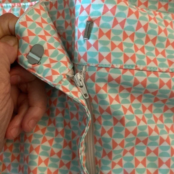 IZOD golf skort size 16 with free XL tangerine top - Picture 5 of 12